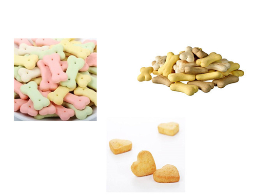DR -280 Stainless Steel Colored Dog Biscuit Making Machine With Stable Performance