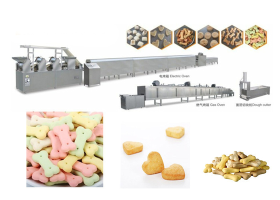 DR -280 Stainless Steel Colored Dog Biscuit Making Machine With Stable Performance