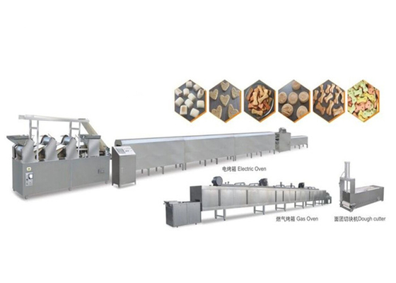 Stainless Steel Dog Food Manufacturing Equipment Pet Biscuit Production