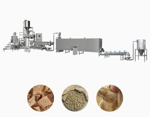 Breakfast cereals Soya Extruder Machine 120kg/h , 500kg/h , 1ton/h