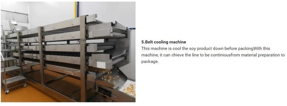 Continuous & Automatic Soya Extruder Machine for Soya Protein / Textureed Soya Protein