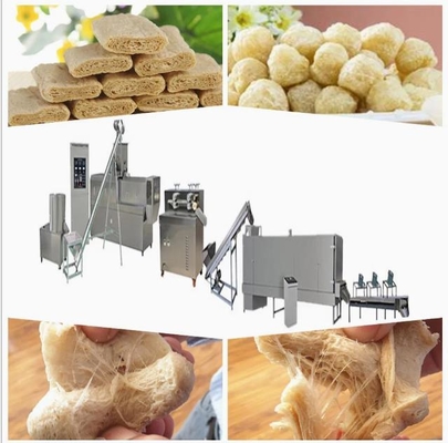 Textured vegetable Soya Extruder Machine / soya protein making machine