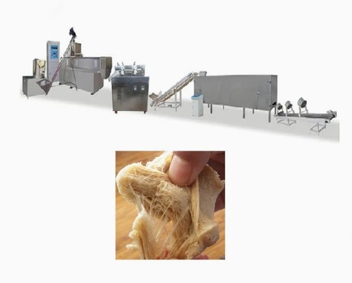 Continuous & Automatic Soya Extruder Machine