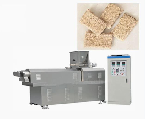 High capacity Corn flakes Soya Extruder Machine with twin screw extruder