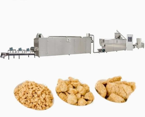 Automatic Soya Extruder Machine , 50HZ Food Extrusion Machine