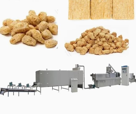 High Efficiency Automatic soybean extruder machine , corn flakes making machine