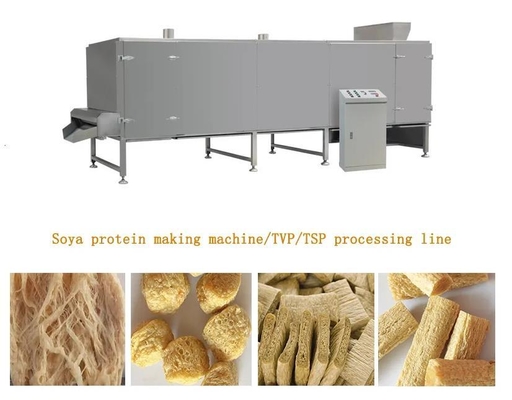 Tissue / texture Soy Vegetable Protein snack food extruder Production Line