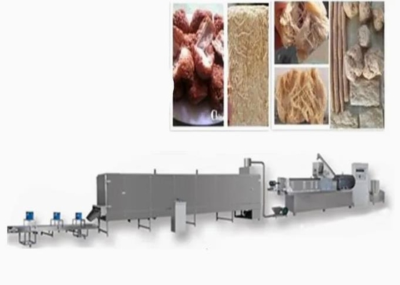 Professional Soya Protein Food Extruder Machine Stable Performance