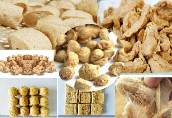 High Automation Soya Extruder Machine for Extrusion Textured Soya Protein