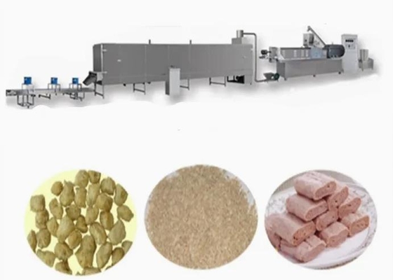 Textured Vegetable Soya Extruder Machine
