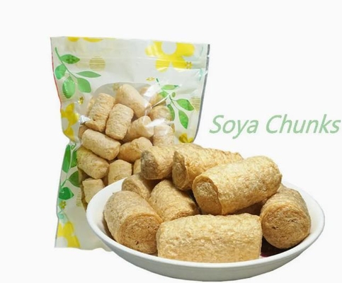 Full Automatic Textured Soya Protein / Soya Meat Making Machine Stanless Steel 304