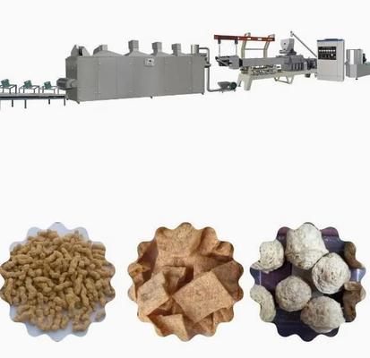 Textured Soya Extruder Machine Process Line With 150kg Per Hour