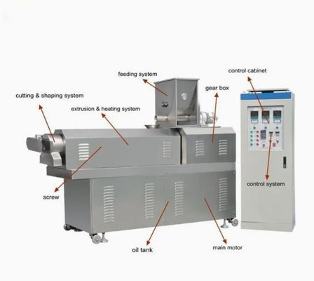 Textured Soya Extruder Machine Process Line With 150kg Per Hour