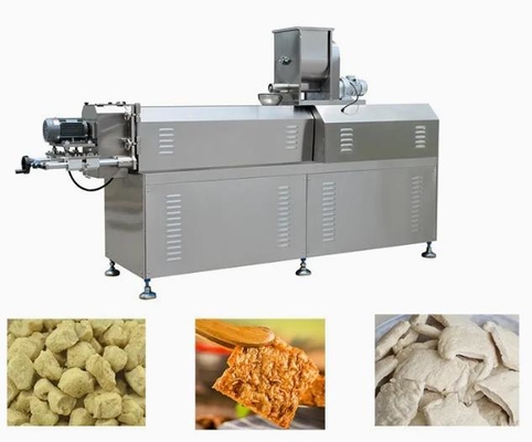 Stainless Steel Automatic Soya Extruder Machine for plant protein extrusion