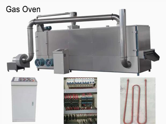 Loose texture Soya Extruder Machine , corn puff making machine