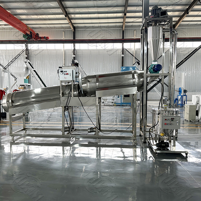 150kg/h - 500kg/h Dry pet dog food making machine , dog food extruder