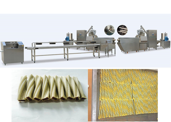Dental Care Twin Screw Pet Food Production Line Extruded Dog Chewing Snacks