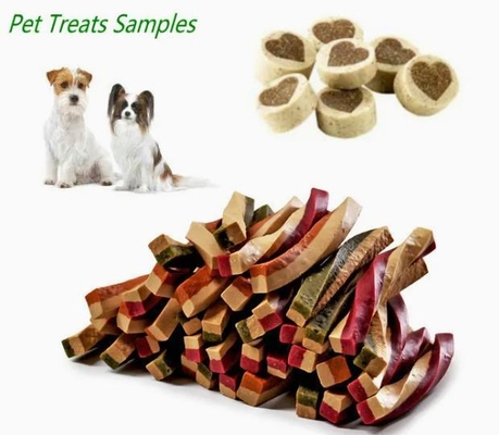 Custom Designed Pet Treat Machine Extruded Dog Chewing Food Processing
