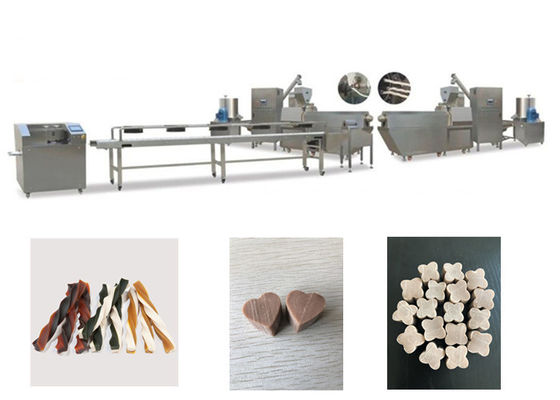 Twist Twin Color Dog Snacks Pet Making Machine Chewing Food Production