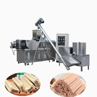 Various Shapes Pet Treat Machine Dog Chews Snack Food Processing Equipment Extruder