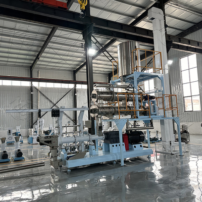 Double Screw Pet Food Extruder machine , dog food manufacturing equipment