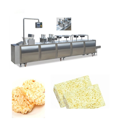 Human Food Granola Energy Bar Forming Machine 300~500kg Per Hour