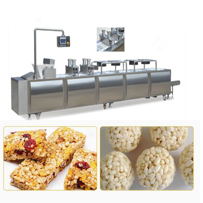 Broomcorn Cereal Maize Granola Bar Forming Machine 500kg/Hour