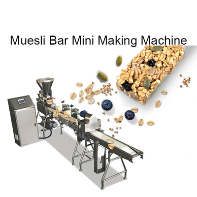 HMWHDPE Material Muesli Mini Bar Forming Machine Stainless Steel