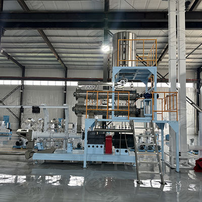 1000kg/h Pet Food Extruder Fish Pellet Production Line 5300 X 1100 X 2300mm