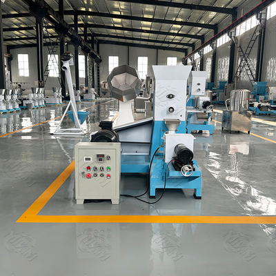 SUS Single Screw Dog Food Extruder Fast Production For Pet Treats Making
