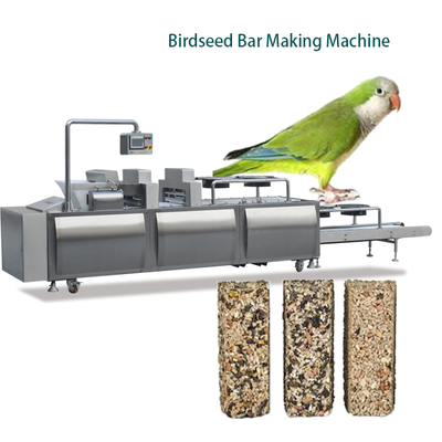 2 Workers 10.8kw SUS304 Bird Bar Making Machine