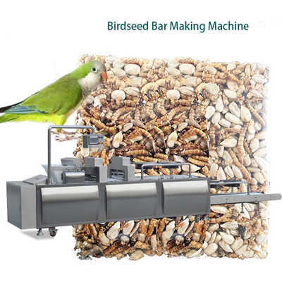 2 Workers 10.8kw SUS304 Bird Bar Making Machine