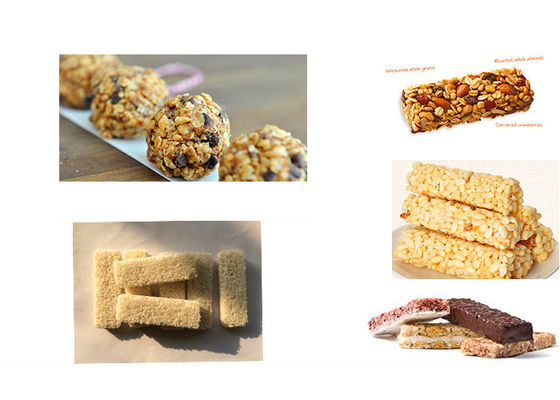 Engery Cereal Bar Production Line , bird treats / bird treat sticks forming machine