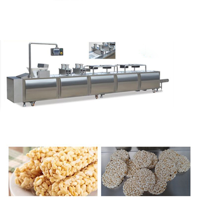 Full Automatic Cereal Bar / Rice Cake Machine 88kw Power 1500kg Weight