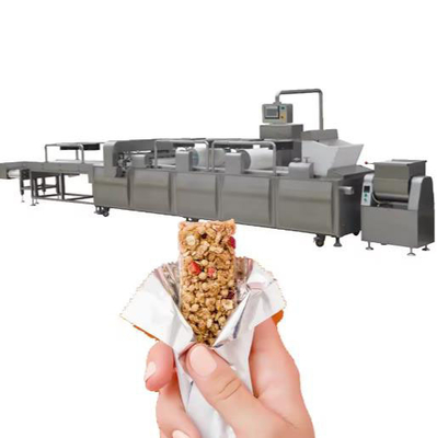 Full Automatic cereal candy Bar Forming Machine for puffed rice ball