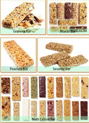 High speed Cereal Bar Forming Machine / bird seed cracker making equipment