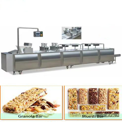 High speed Cereal Bar Forming Machine / bird seed cracker making equipment