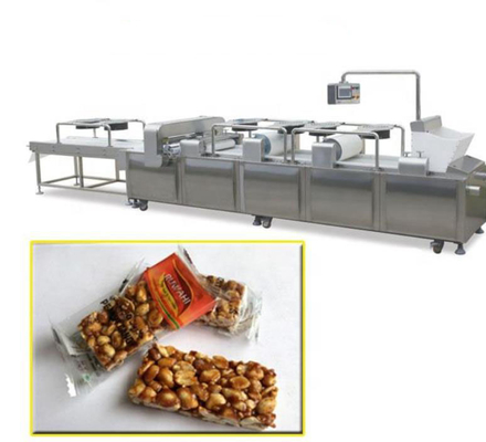 Full Automatic Granola Bar Machine , Cereal Bar / Cereal Bar Making Machine