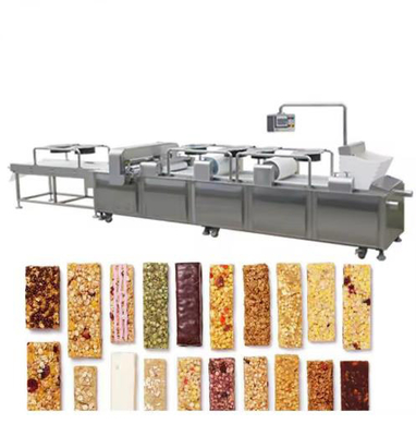 Energy Saving Cereal Bar Making Machine Durable For Sachima Forming