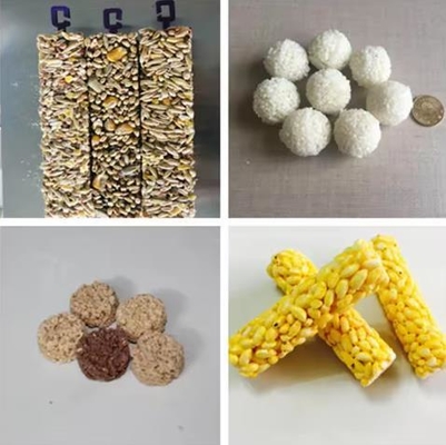 Fruit Nut / Candy Bar Snack Making Machine Automatic Easy Operation