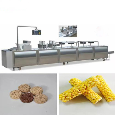 Automatic cereal candy bar making machine / puffed rice making machine
