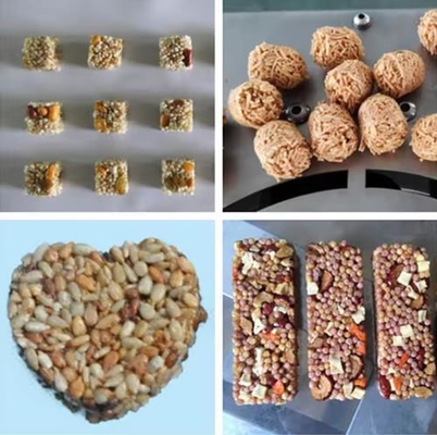 Automatic cereal candy bar making machine / puffed rice making machine