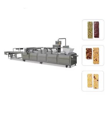 Round Square Grain Semi Circle Type Cereal Bar Forming Machine For Puffing And Expanding