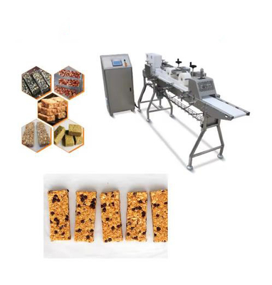 High efficient cross cutting cereal bar forming machine , puff corn machine