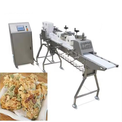 SS304 Puffing rice / Cereal bar forming machine with buckwheat  nuts material