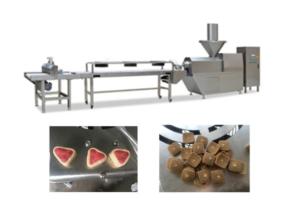 Stainless Steel Jerky Pet Food Production Line 300-500kg/Hr
