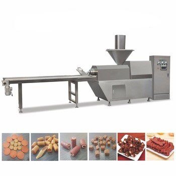 Meat Pet Jerky Snacks Pet Food Production Line Cold Extruded