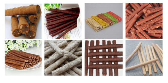 Dog Munchy Meat Strip Machine With Auto Tray Loader