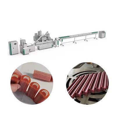 CE Approved Color munschy chew stick rawhide  pet food processing line