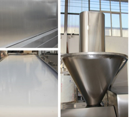 Stainless Steel  Automatic Meat strips Entry Pet Extrusion Machine
